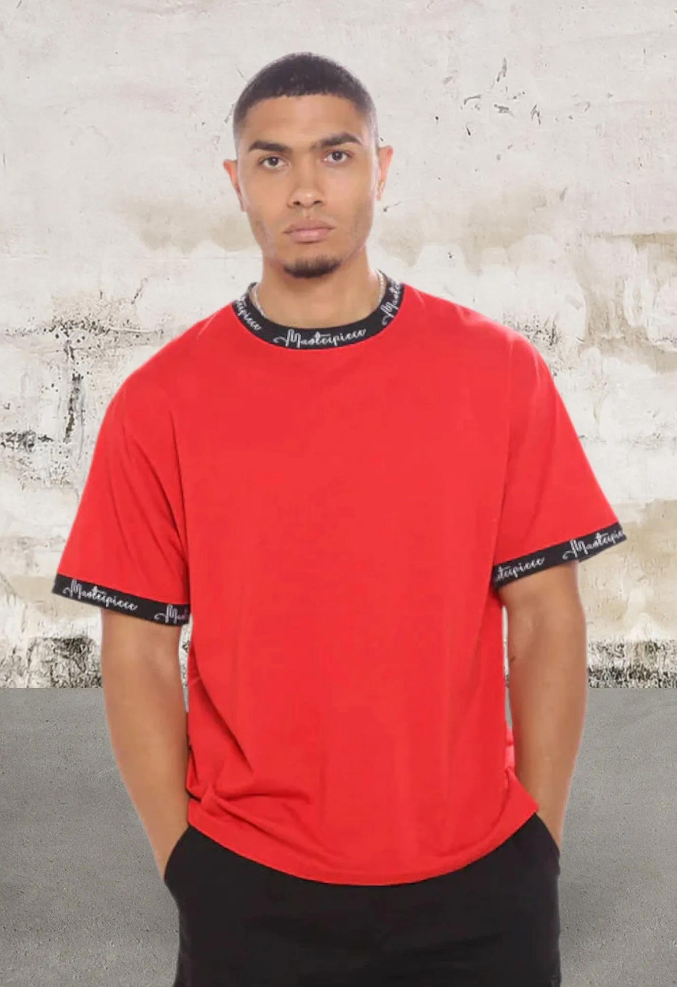 Short sleeve crew neck top