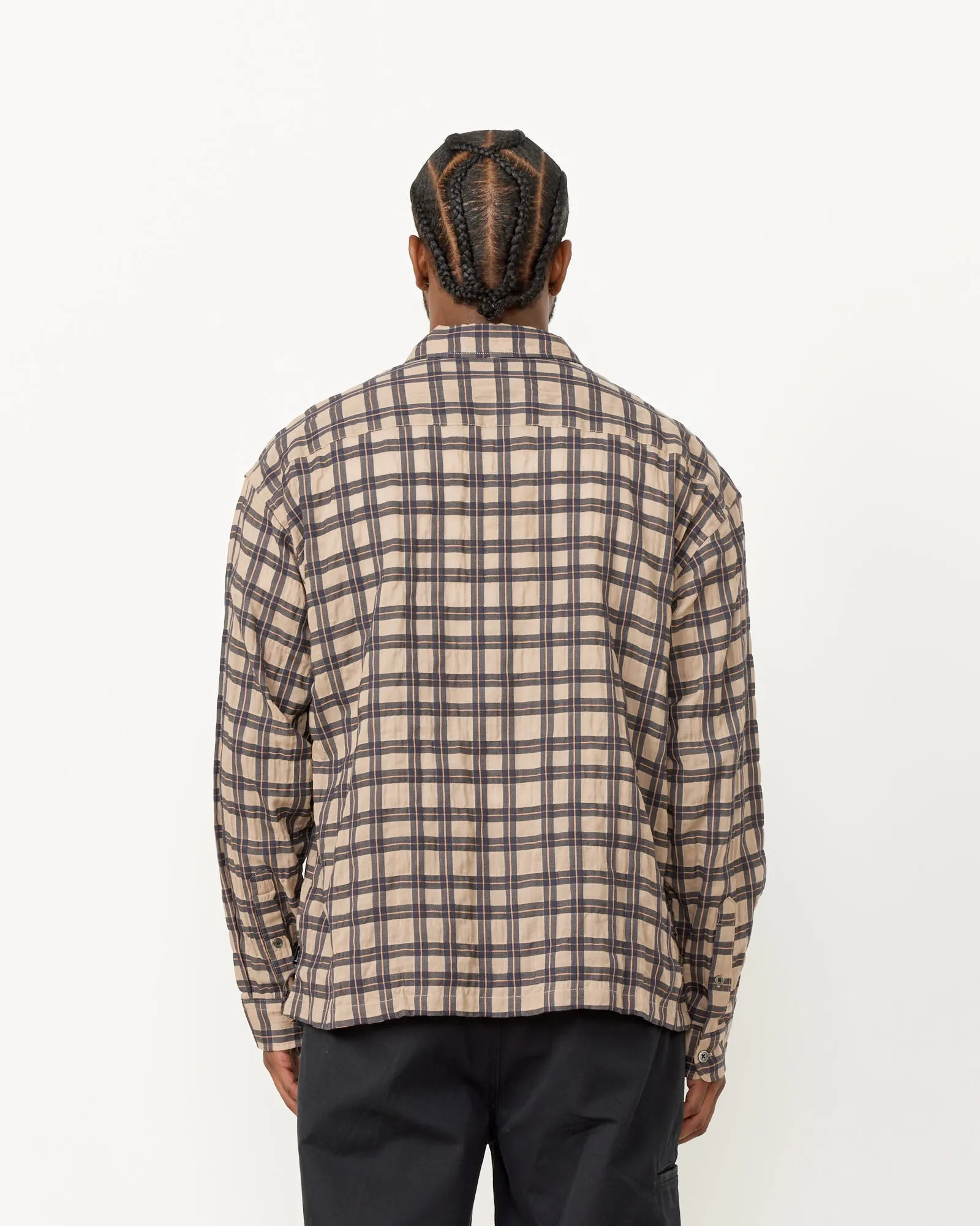 Sonoma Plaid Shirt in Tan