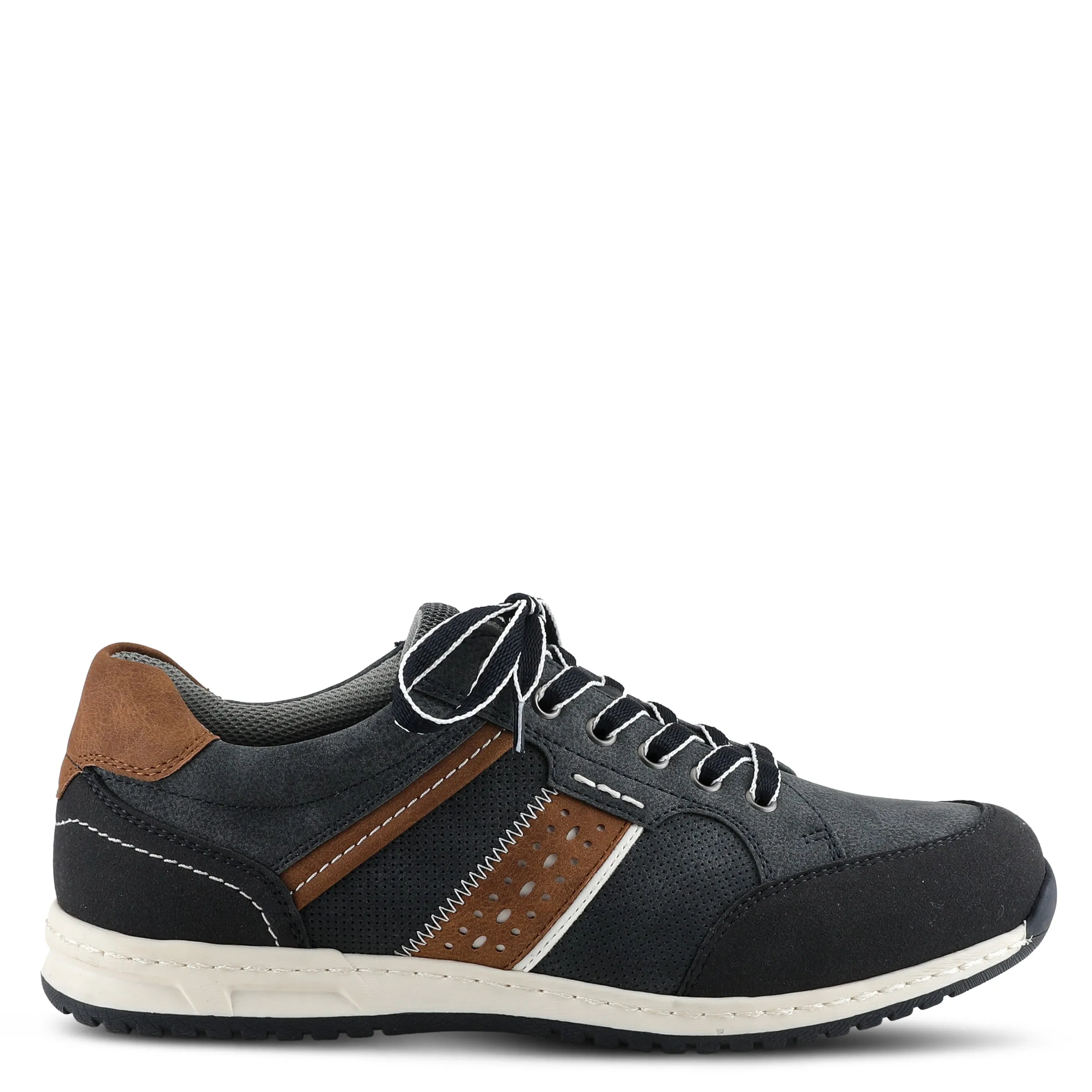 SPRING STEP MEN GRIFFIN LACE-UP SNEAKERS