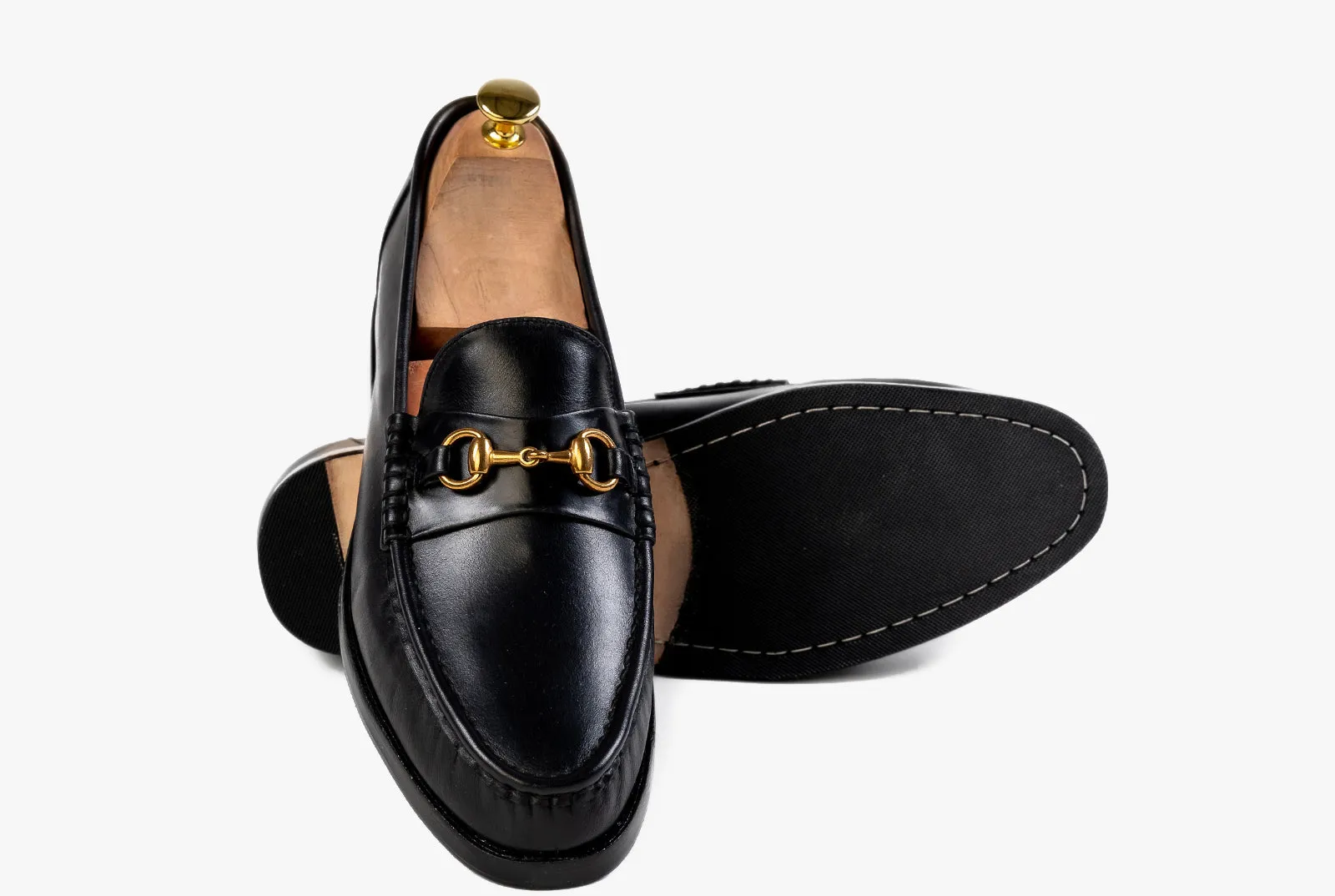 The Grand Horsebit Loafer - Black Noir