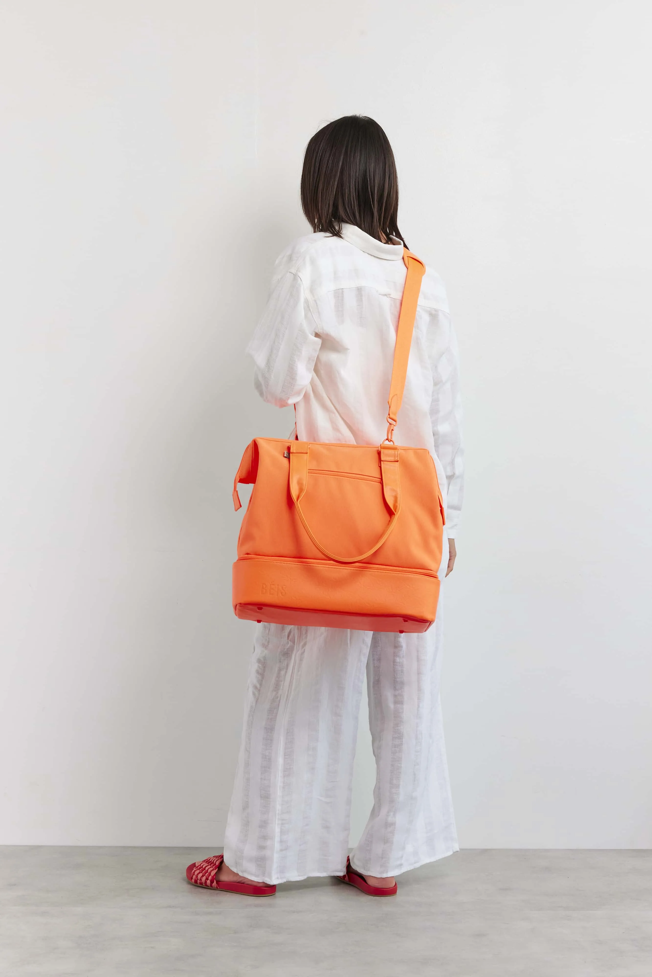 The Mini Weekender in Creamsicle