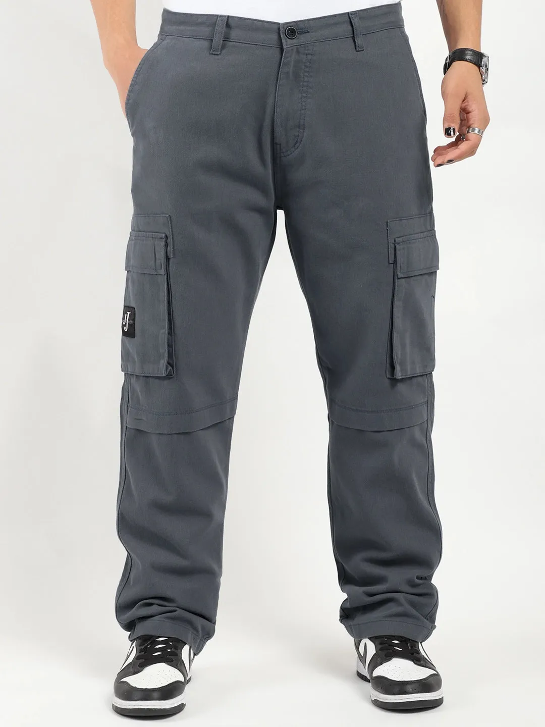 Tornado Full Length Dark Ash Grey Plus size Cargo