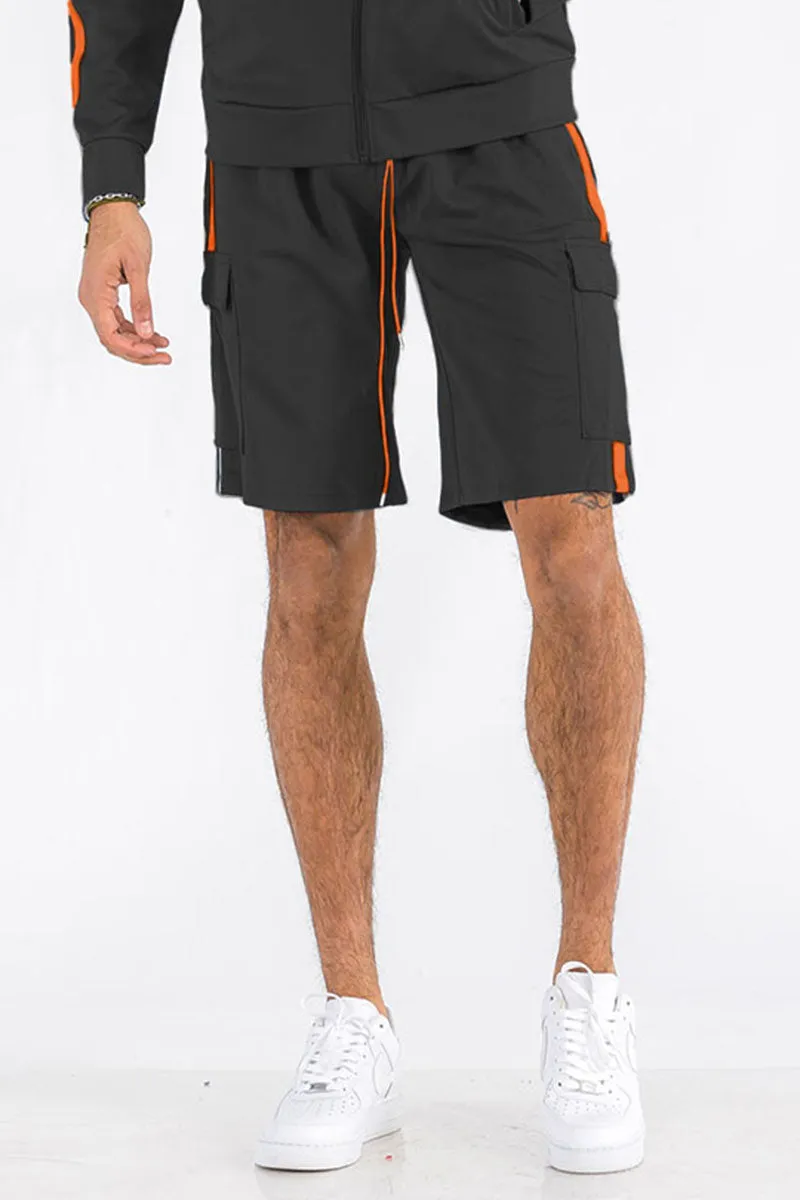 Two Stripe Cargo Short