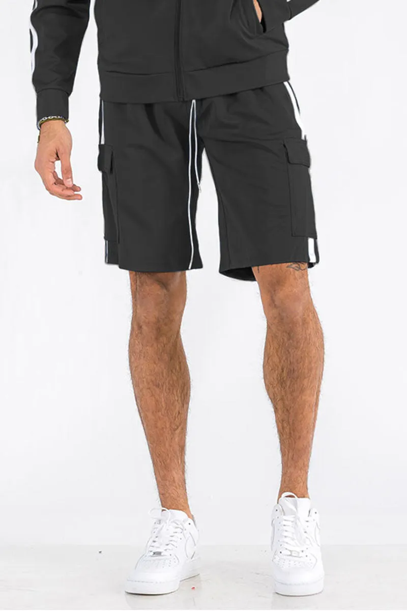 Two Stripe Cargo Short