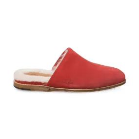 UGG Chateau Slip On Samba Red Slippers - Men's