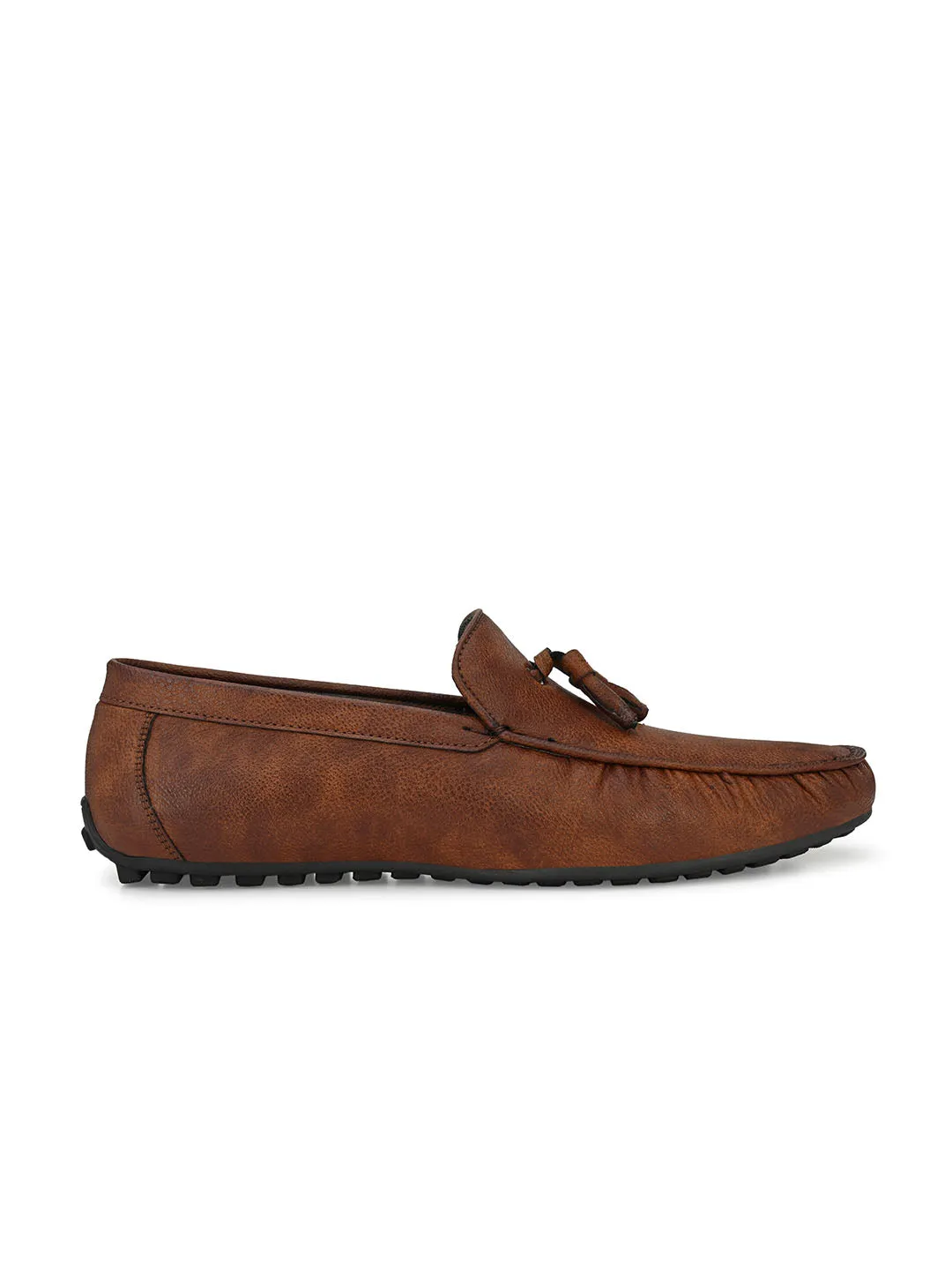 Urbane Brown Tassel Loafers